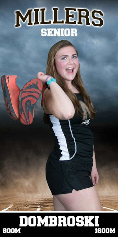 Track and Field senior banner