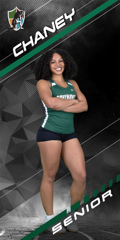Track and Field senior banner