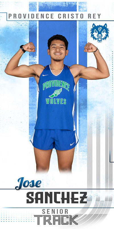 Track and Field senior banner